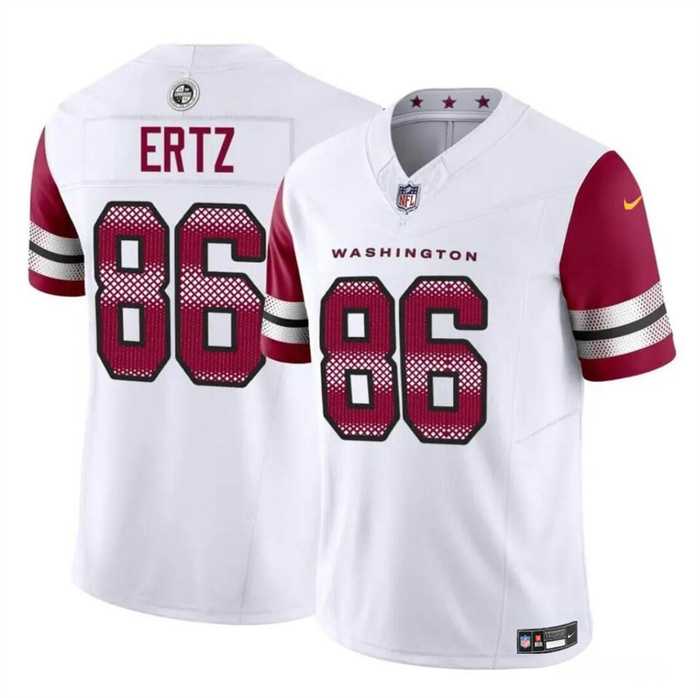Men & Women & Youth Washington Commanders #86 Zach Ertz White 2023 F.U.S.E. Vapor Limited Football Stitched Jersey->washington commanders->NFL Jersey
